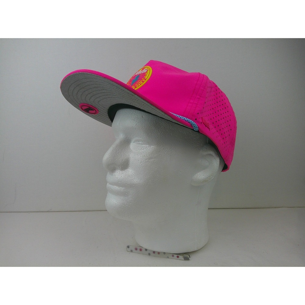 Neon Pink Men’s Performance Trucker Hat